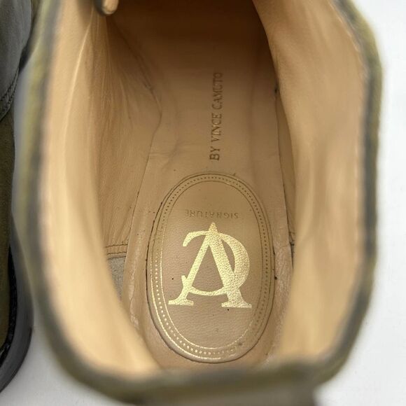 VC Signature by Vince Camuto 7M    Ankle Booties    Green Vi-Tallon Leather - Picture 10 of 11